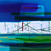 nikki cass architectural glass sculpture